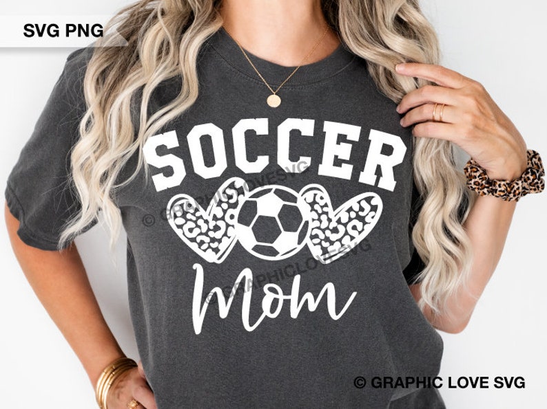 Soccer Mom Svg Png Dtf file, Leopard Soccer Mom Sublimation Png, Soccer Mom Shirt Iron On Png, Soccer Mom Gift svg, Cricut