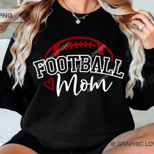 Football Mom Svg Png Vintage Pink Brown Black, Football Mom Sublimation Png, Football Mom Iron On Png, Sublimation, Cricut image 2