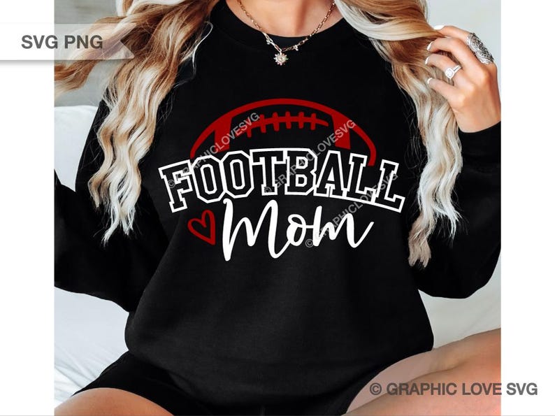 Football Mom Svg Png Vintage Pink Brown Black, Football Mom Sublimation Png, Football Mom Iron On Png, Sublimation, Cricut image 2