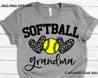 Softball Grandma - Etsy