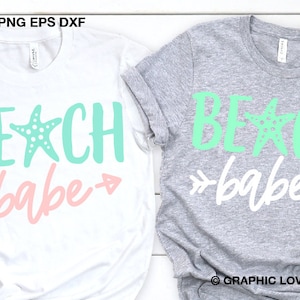 Beach Babe Svg, Summer Vacation Svg, Beach Trip Svg, Summer Shirt Iron On Png, Beach Lovers Gift, Starfish Beach Decor Cricut