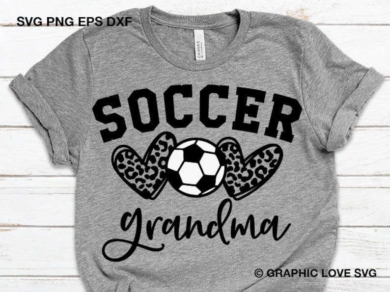 Soccer Grandma Svg Leopard Heart Svg Leopard Print Svg  Etsy UK