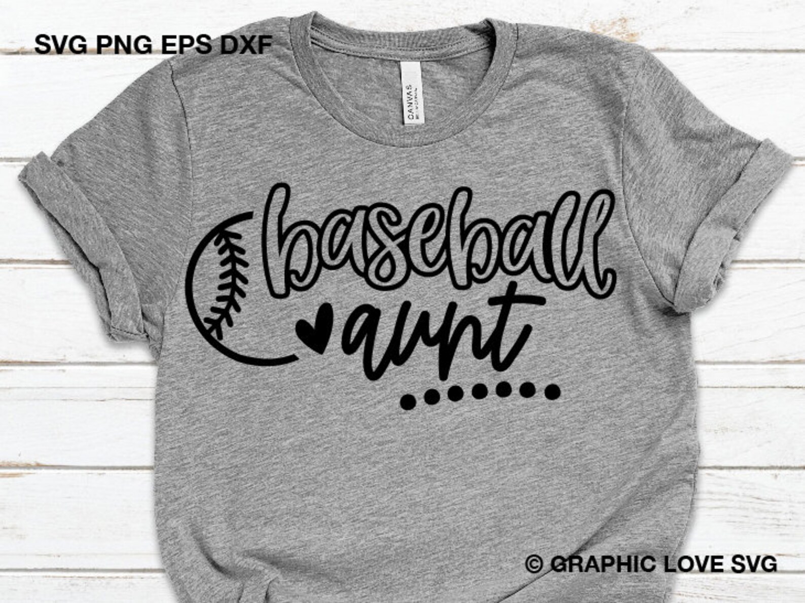 Download Baseball Aunt Svg Cute Aunt Shirt Svg Gift for Aunt Svg | Etsy