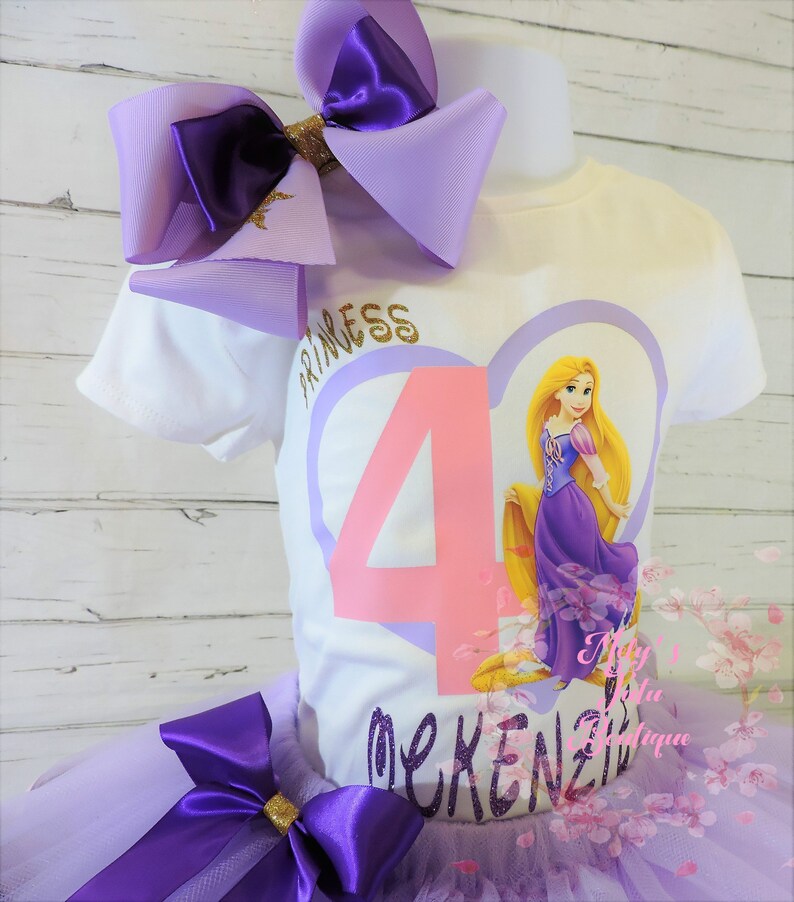 Birthday Purple Tangled Rapunzel Rapunzel dress Tangled Rapunzel Outfit Rapunzel shirt,tutu set Rapunzel tutu Rapunzel Birthday Tutu