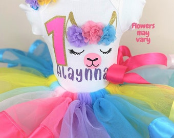 Unicorn Birthday Outfit Rainbow Tutu Unicorn Birthday Tutu Set Unicorn Tutu Toddler Unicorn Tutu Baby Unicorn Outfit Tutu Dress Toddler