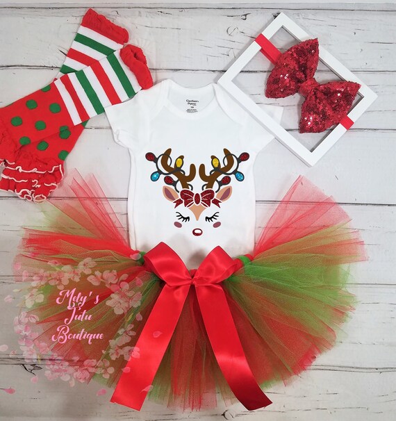 christmas tutu outfit