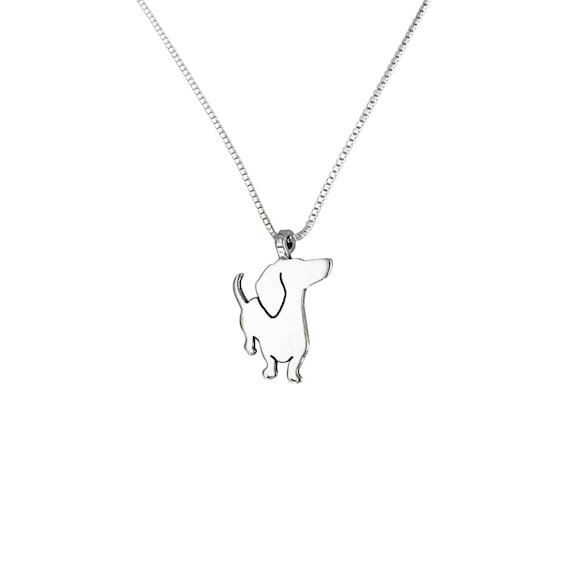 dachshund pendant necklace