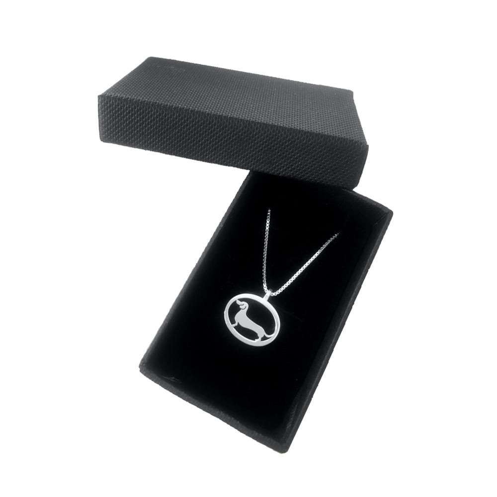 JMIMO Collana Bassotto In Acciaio Inossidabile – Regalo Per Amanti Dei Bassotti E Ragazze
