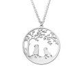 Pug Memorial Necklace - Silver / 14K Gold Plated Pug Dog Memorial Jewelry, Pug Loss Gift for Pug Dog Remembrance |TREE OF LIFE product logo