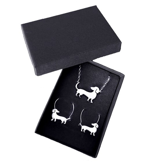 Orecchini a forma di cane Dog Fever Bassotto - Bottega Etrusca