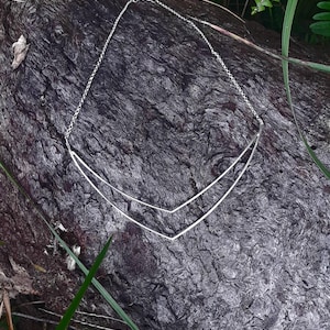 Elven Necklace Sterling Silver- Fantasy Jewellery, Bridal Necklace