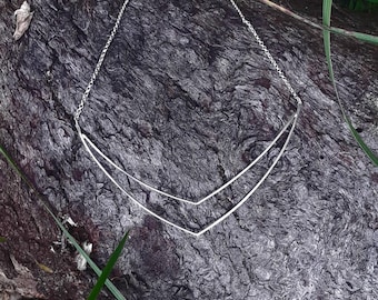 Elven Necklace Sterling Silver- Fantasy Jewellery, Bridal Necklace