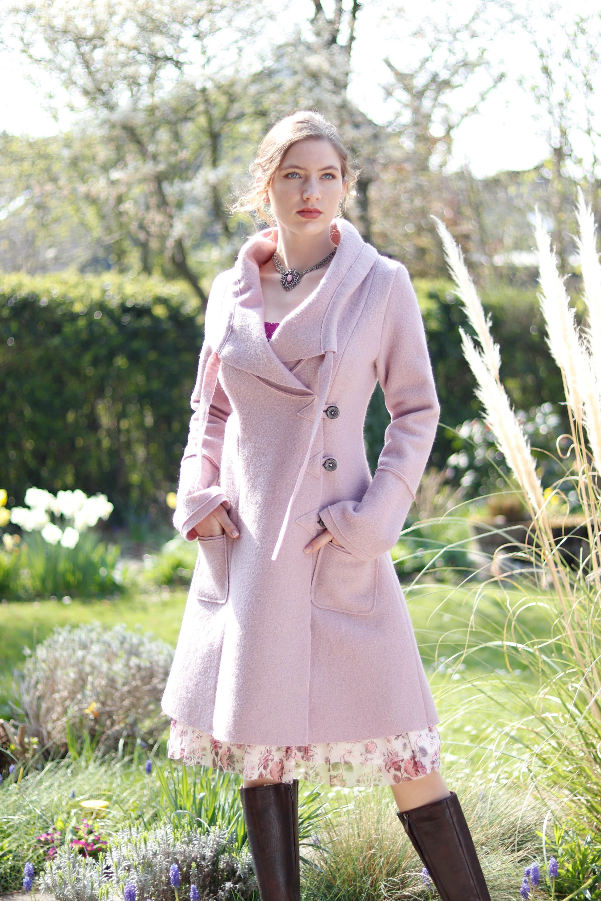 Pastell rosa mantel Clearance