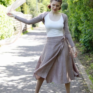 Jersey-Bolero beige Bild 4