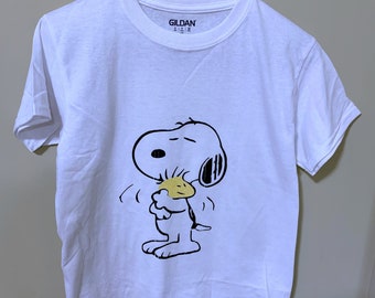 Snoopy Graphic Tee - Etsy