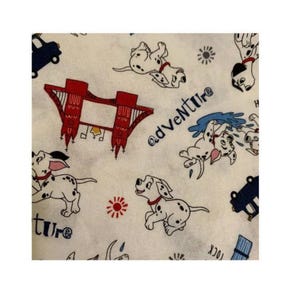 Disney Dalmatians', 101, Disney 101 Dalmatians', Disney, licensed fabric cotton