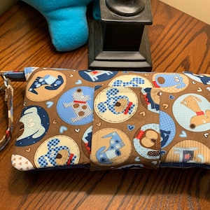 Diaper pouch clutch, mini diaper bag, travel bag, baby gift, shower gift