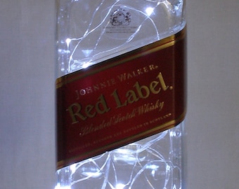 Johnnie Walker Red Label Bottle Accent Light - Fire Fly Bottle Light