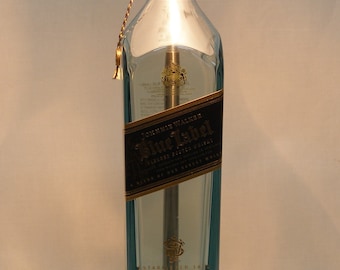 Johnnie Walker Blue Label Scotch Whisky Bottle Touch Controlled Desk Lamp