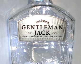 Gentleman Jack Daniels Bottle Accent Light - Fire Fly and Fairy Bottle Lights 375ml