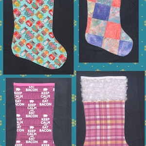 Quilted Stockings - NonTraditional