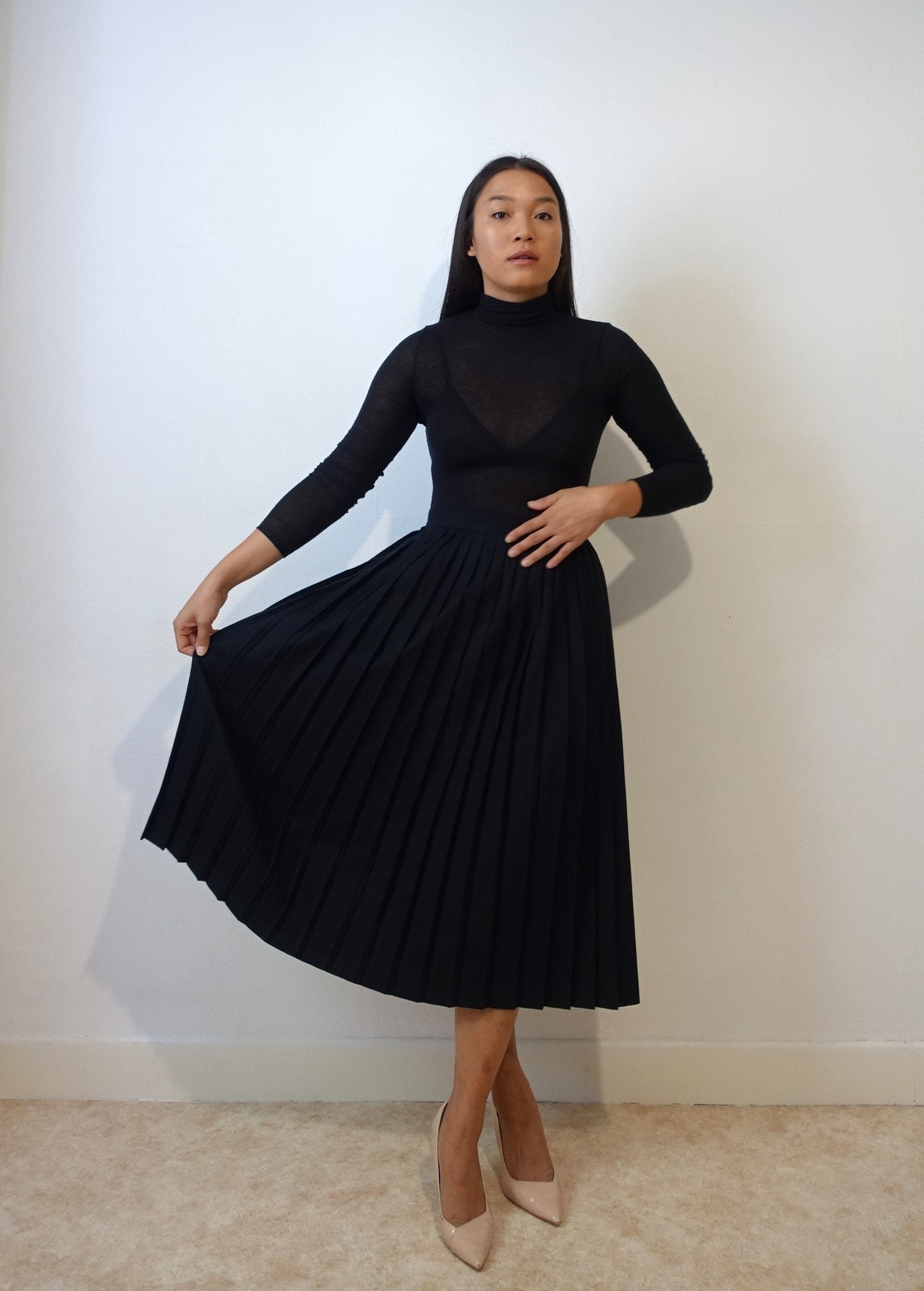 Pleated Chanel Skirt 