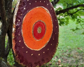 Wind chime, ceramic, eye-catcher