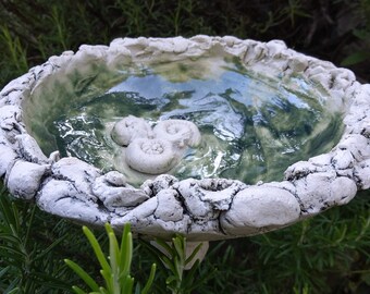Bird bath - garden ceramics