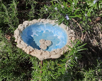 Bird bath - garden ceramics