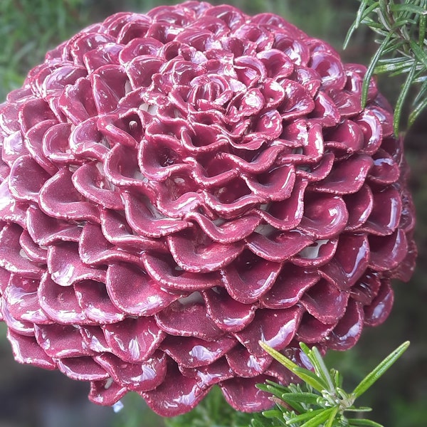 Gartenkeramik  große Zauberblüte