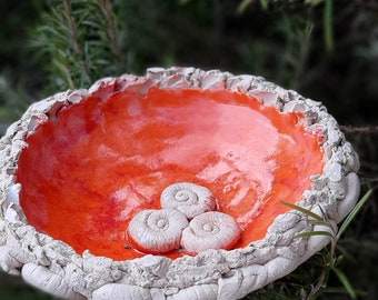 Bird bath - garden ceramics