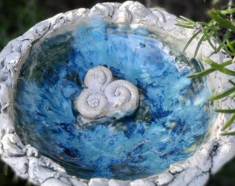 Bird bath - garden ceramics