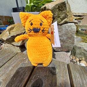 Cat &quot;The Little Tiger&quot; cuddly toy plush toy children toy gift