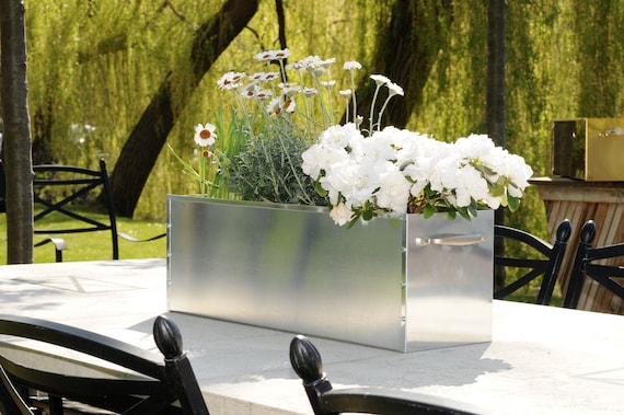 blumenkasten 3er LB H&F 3er Set Blumenkasten Balkonkasten Rost Edelrost - 3 Gren
