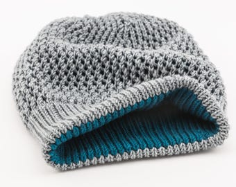Knitting pattern reversible Hat Gelting Hat