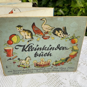 Livre ancien pour enfants pour les tout-petits, Else Wenz Vietor