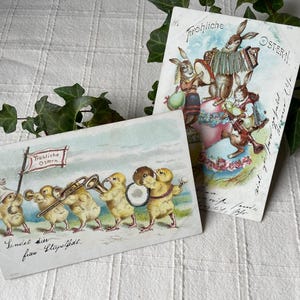 Cartes de Pâques anciennes