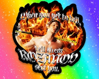 Ilya Rozanov "When you get to hell..." | Heated Rivalry | Vinyl Sticker