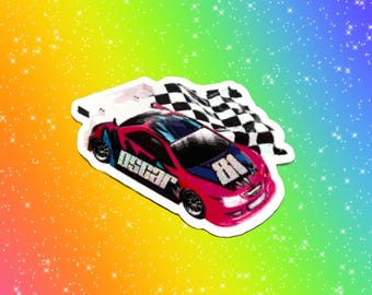 Oscar Piastri 8-bit RC Car Sticker | OP81