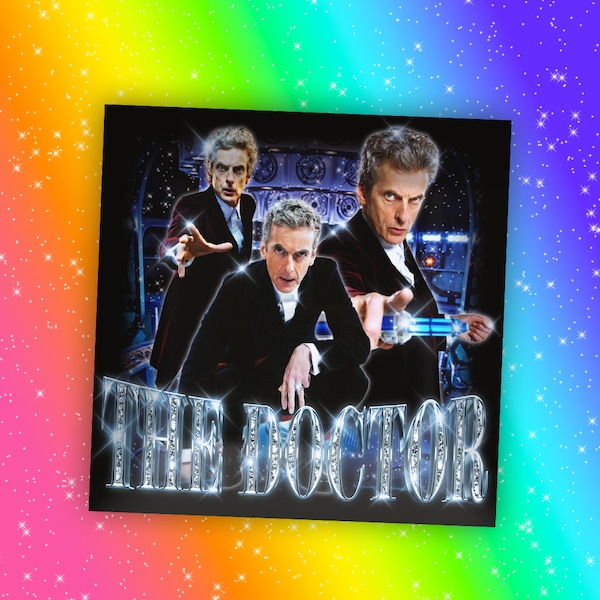 Doctor Who | 12th Doctor Y2K Sticker