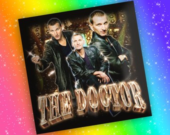 Doctor Who | 9th Doctor Y2K Sticker