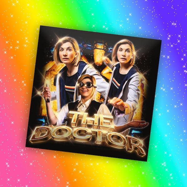 Docteur Who | 13e Docteur An 2000 Sticker