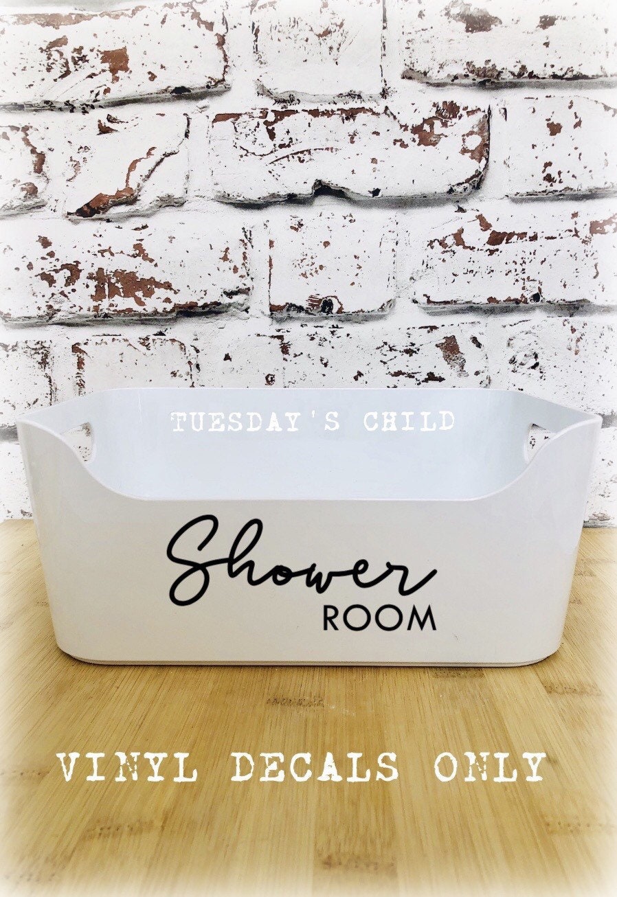 Home Storage Labels Large Decals 10cm Cleaning Decals Etsy