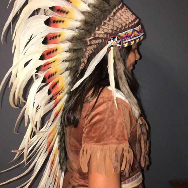 penacho indio americano nativo. tribus indias - Acheter Objets d