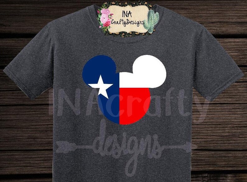 Texas Minnie Mouse Texas Mickey Mouse Texas Family Shirts Etsy