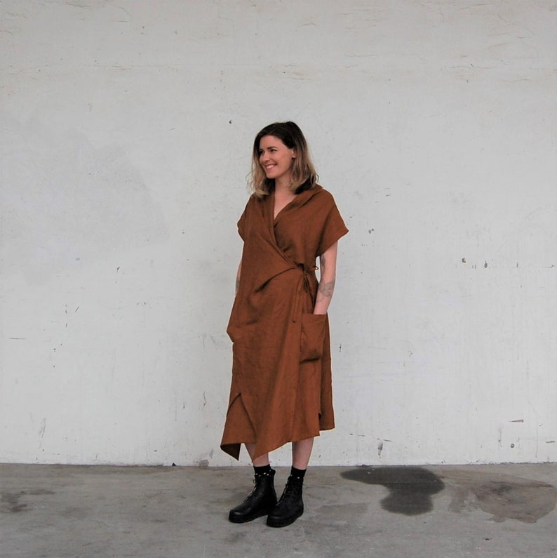 Maynard Dress Zerowaste Sewing Pattern PDF Etsy Australia