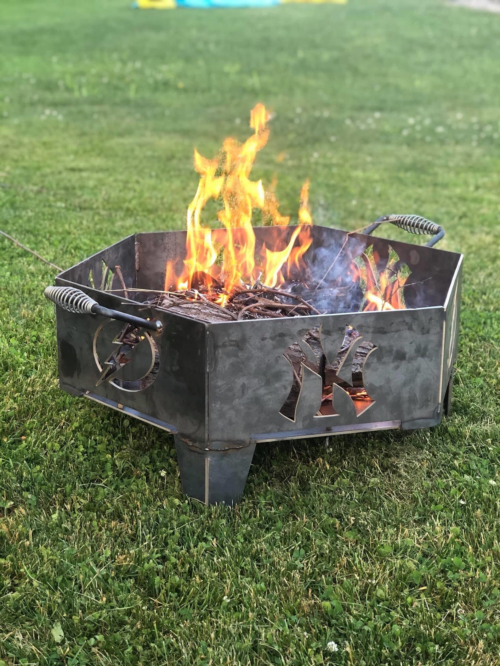 Personalized/custom Fire Pit That Will Last Heavy Duty and Etsy