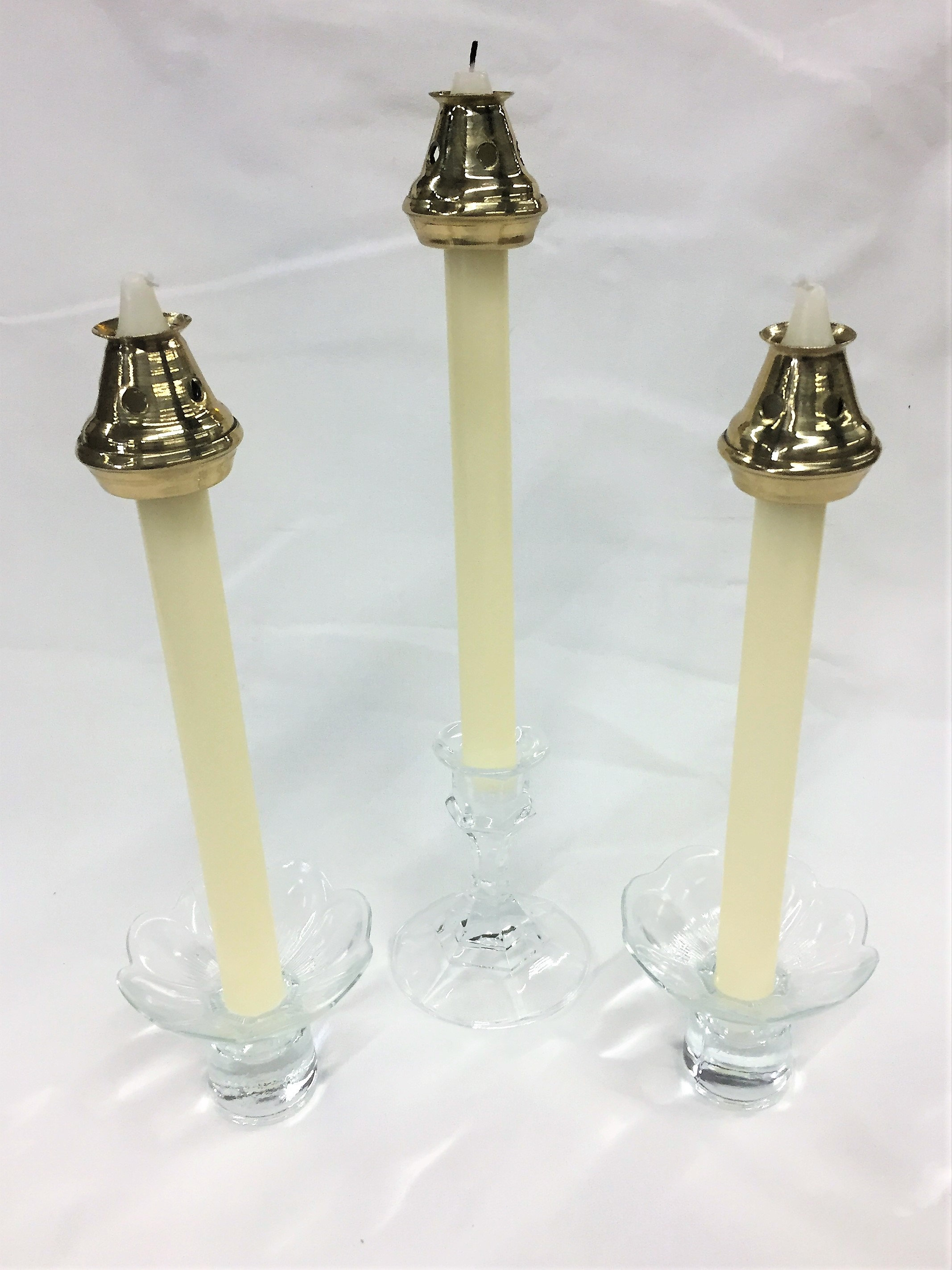 3/4 Brass Bove Style Candle Follower/Burner/Topper Etsy
