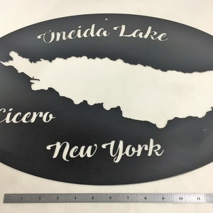 Oneida Lake Metal Wall Art