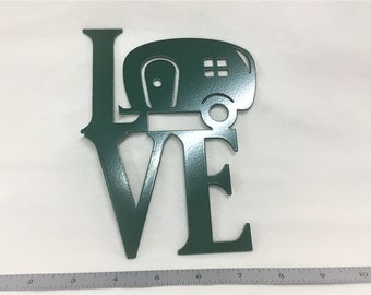 Love Camping Metal Sign